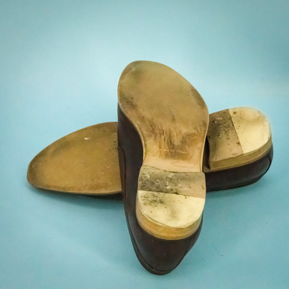 Everlane Size 7 The Modern Day Burgundy Leather Pointed Toe Slip On Flats Loafer - Picture 5 of 7